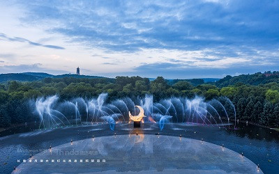 長(zhǎng)春凈月潭水景燈光秀主題解析