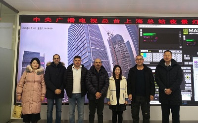 卡塔爾王室一行來訪上海國際傳媒港項(xiàng)目部