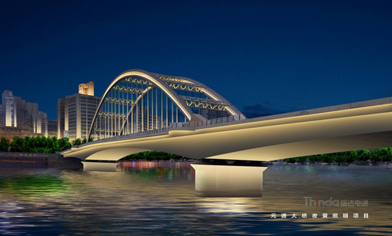 橋梁亮化，打造城市的靚麗名片