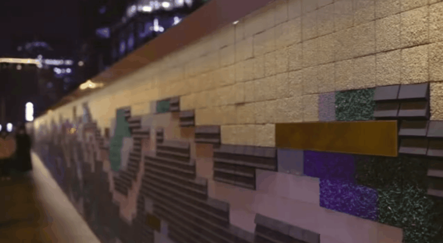 青山萬里圖,看大美中國 | 信達(dá)電通燈具支持的朝陽這堵墻被趙立堅“點名”啦!