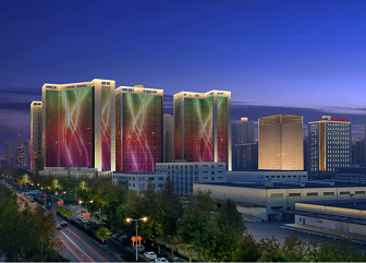 西安經(jīng)開藍海風(fēng)、賽格商圈夜景規(guī)劃設(shè)計